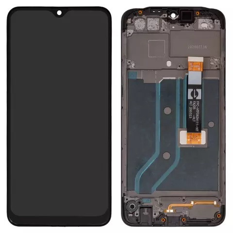 Дисплейний модуль для Oppo A12, з рамкою, Original PRC, Black - 1