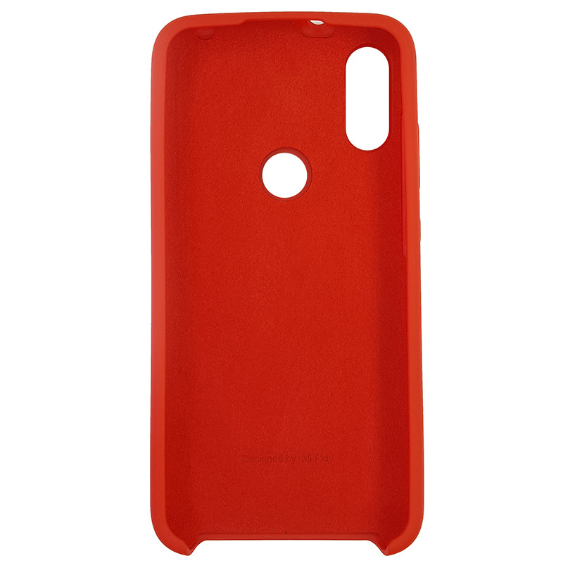 Чохол Silicone Case for Xiaomi Mi Play Red (14) - 3