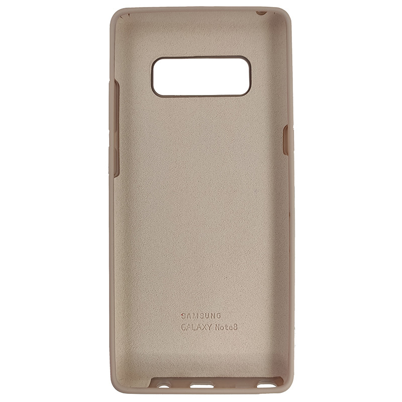 Чохол Silicone Case for Samsung Note 8 Sand Pink (19) - 3