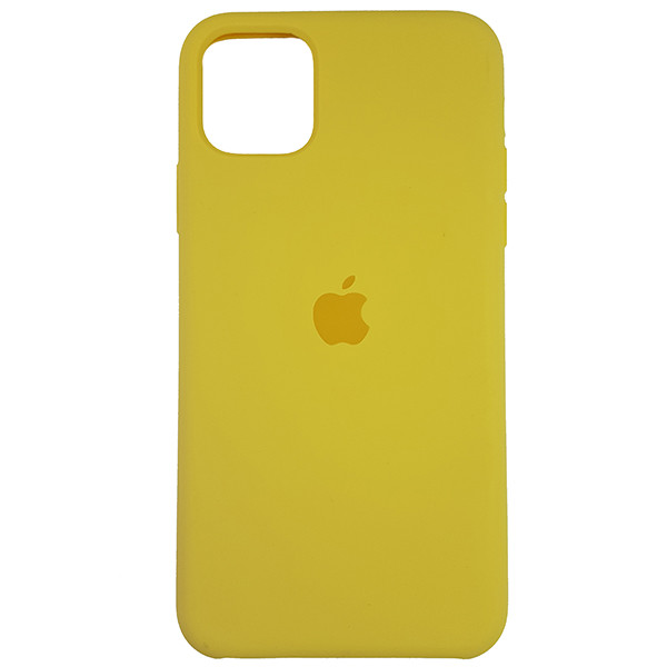 Чохол Copy Silicone Case iPhone 11 Pro Max Yellow (4) - 3