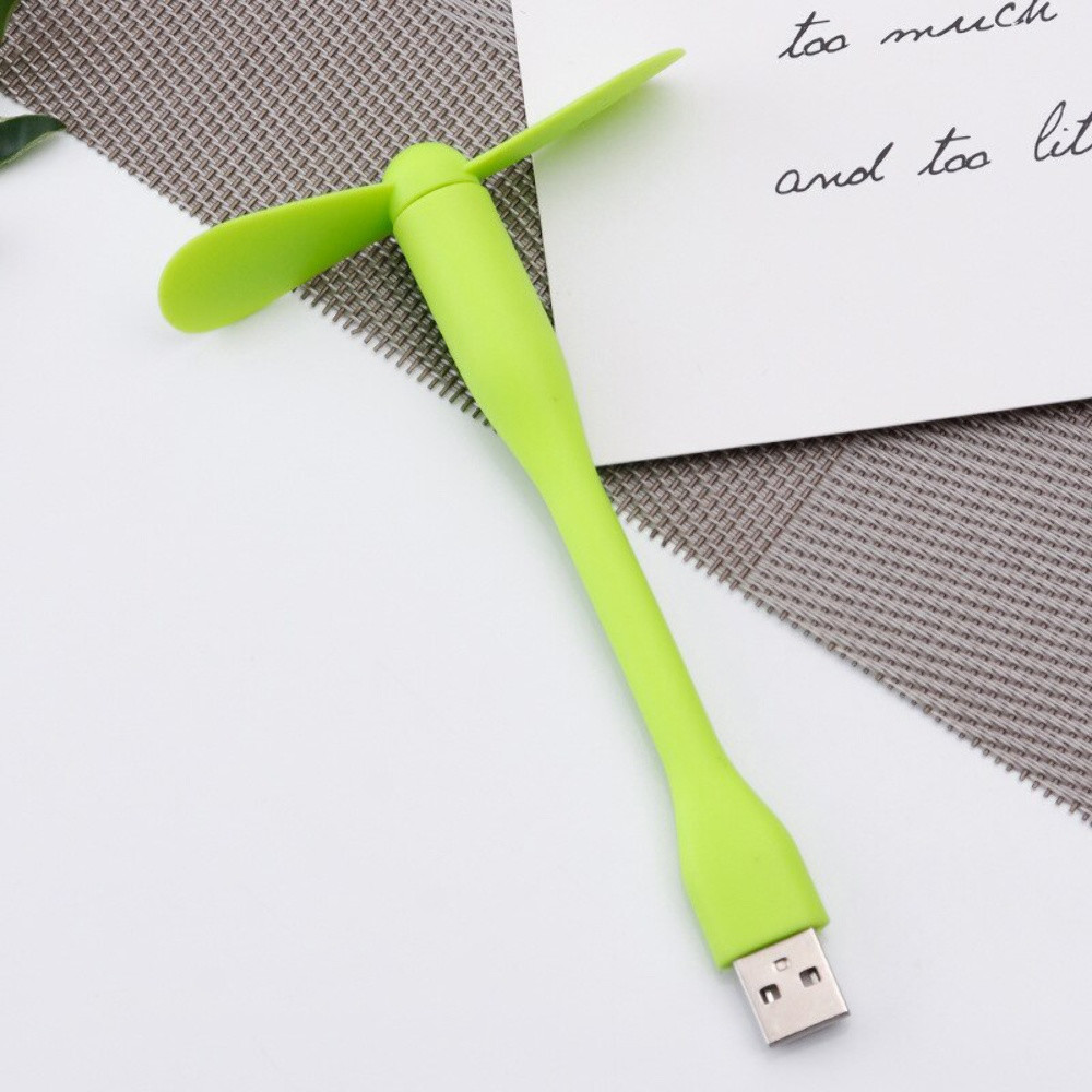 Мобільний вентилятор USB Green - 8