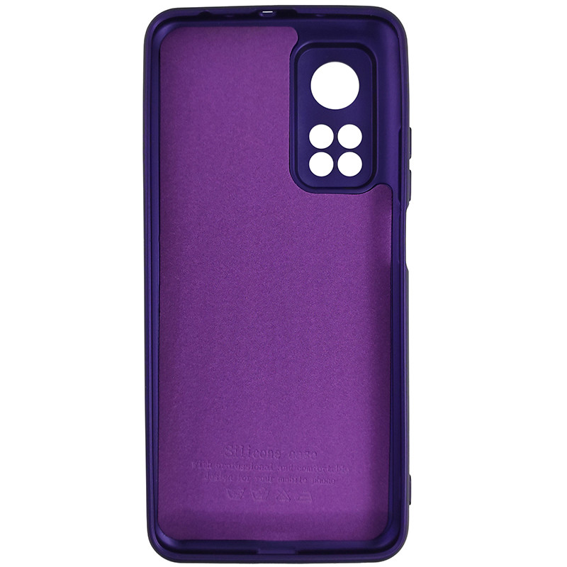 Чохол Silicone Case for Xiaomi Mi 10T Purple (30) - 3