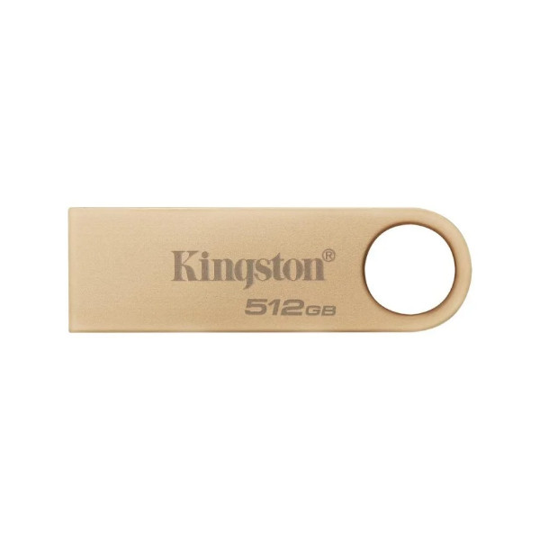 Флешка Kingston SE9 G3, USB 3.2, 512Gb, 220MB/s, Gold - 1