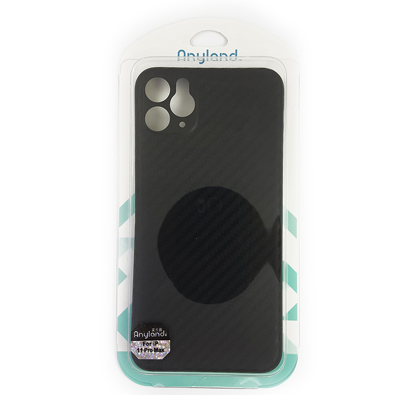 Чохол Anyland Carbon Ultra thin для Apple iPhone 11 Pro Max Black - 4