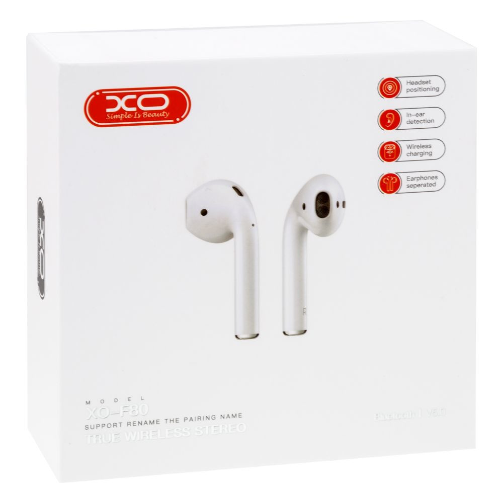 Безпровідна гарнітура XO F80 White - 2