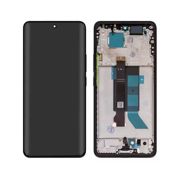 Дисплейний модуль для Xiaomi Poco X7, Redmi Note 14 Pro 5G, з рамкою, Original PRC, Black - 1