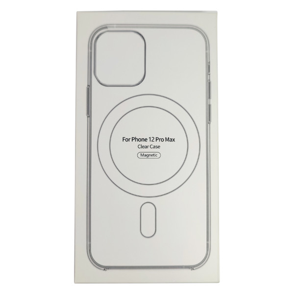 Чохол MagSafe Silicone Clear Case iPhone 12 Pro Max - 2