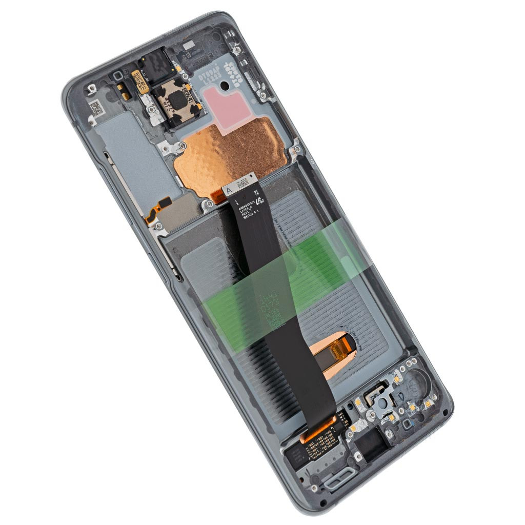 Дисплейний модуль Samsung G980 Galaxy S20 Cosmic Grey, GH82-22131A, з рамкою, Service Pack Original - 3