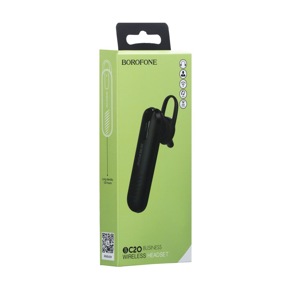 Безпровідна гарнітура Borofone BC20, Black - 6