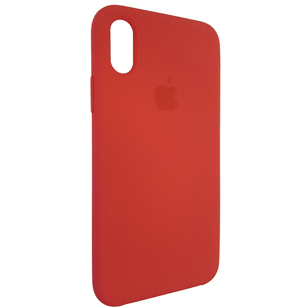 Чохол Copy Silicone Case iPhone X/XS Red Raspberry (39) - 1