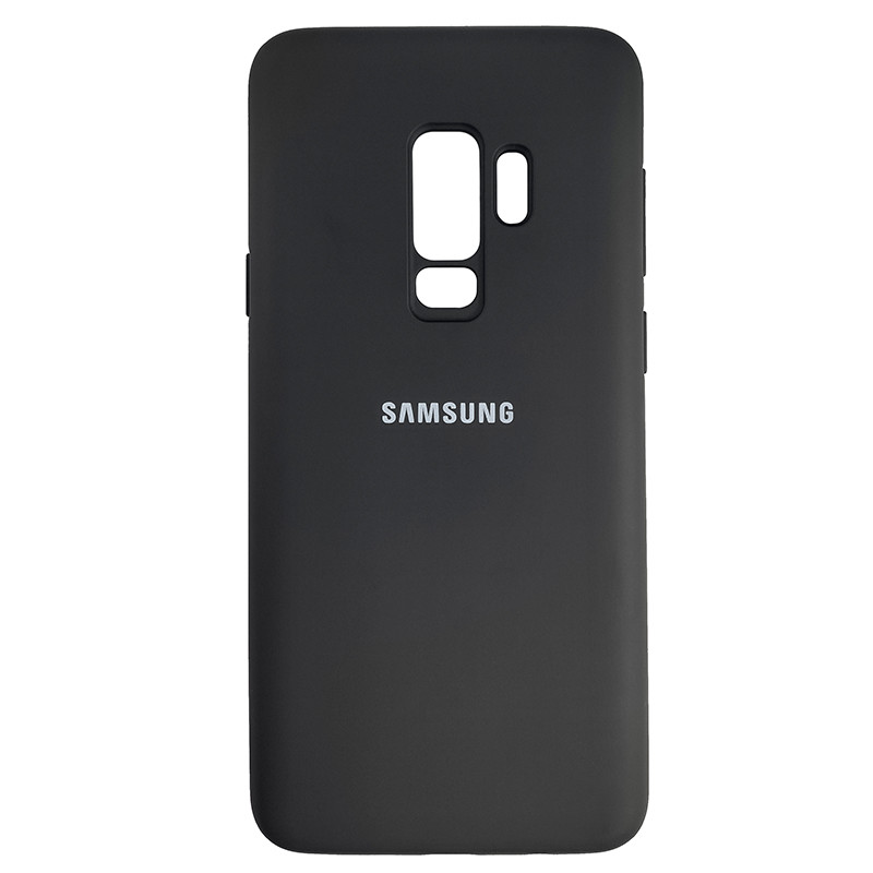 Чохол Silicone Case for Samsung S9 Plus Black (18) - 1