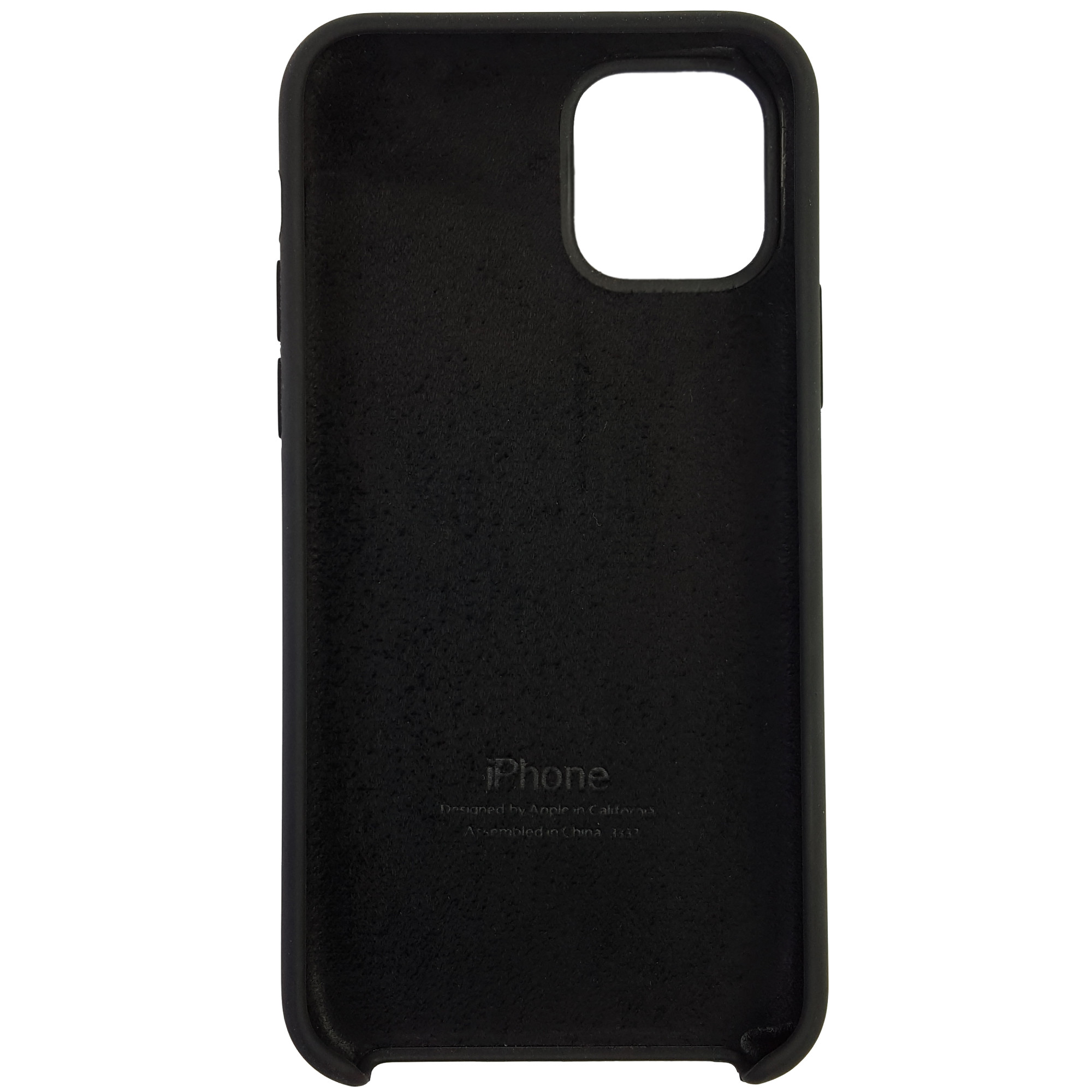 Чохол Copy Silicone Case iPhone 11 Pro Black (18) - 4