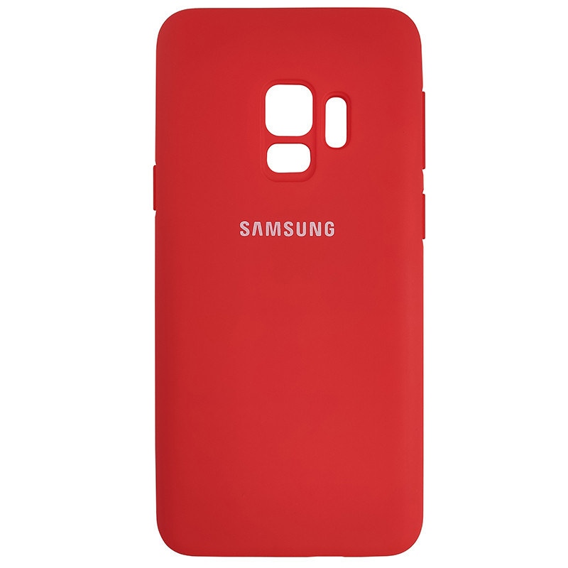 Чохол Silicone Case for Samsung S9 Red (14) - 1