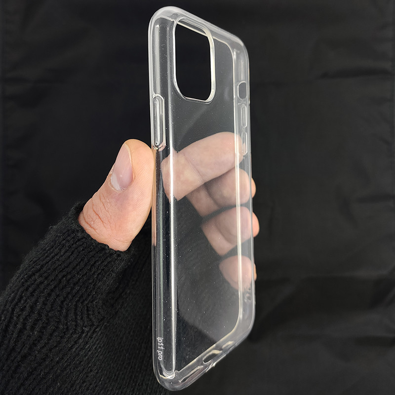 Чехол Molan Cano Silicone Glitter Clear Case iPhone 11 Pro - 3