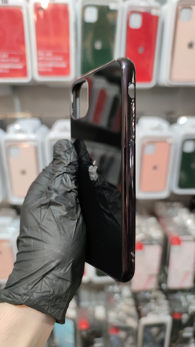 Чохол Glass Case для Apple iPhone 11 Black - 3