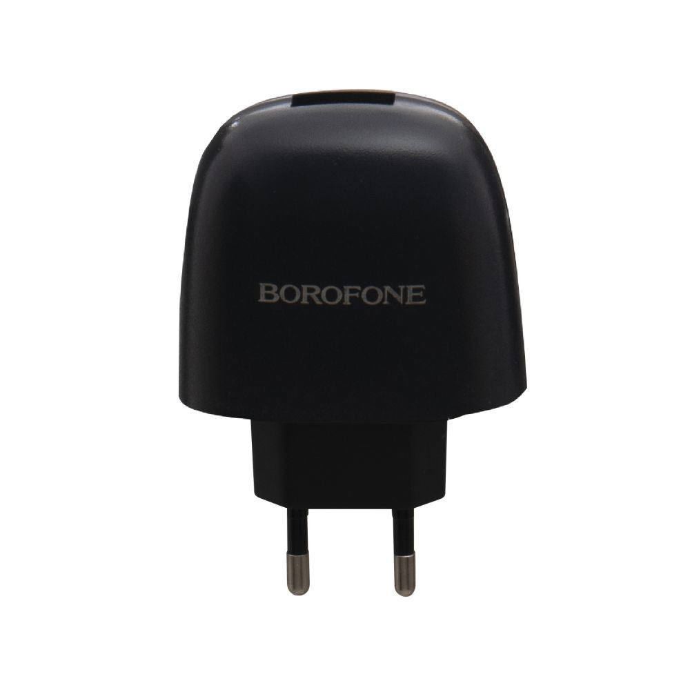Мережевий Зарядний Пристрій Borofone BA49A, Cable Micro, Black - 1
