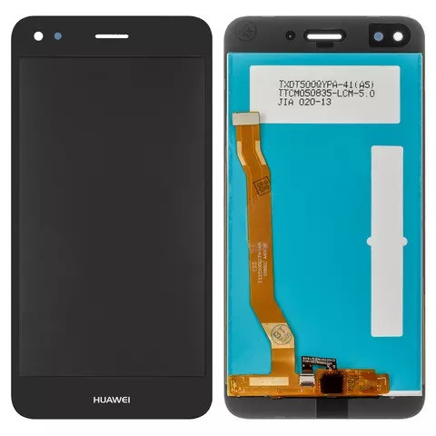 Дисплейний модуль для Huawei Nova Lite 2017, High Copy, Black - 1