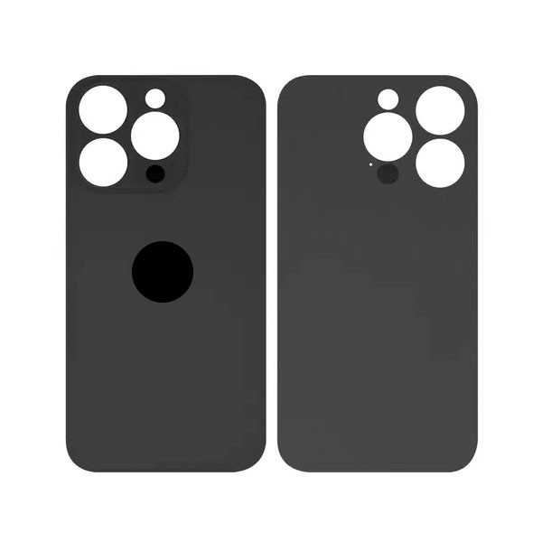 Задня кришка для iPhone 14 Pro, Big Hole, Black - 1