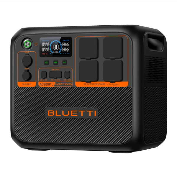 Портативна зарядна станція Bluetti AC200PL, 2400W, 2304Wh - 3