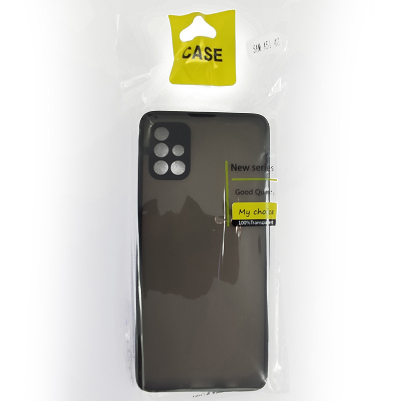 Чохол Totu Camera Protection для Samsung A51 Black - 4