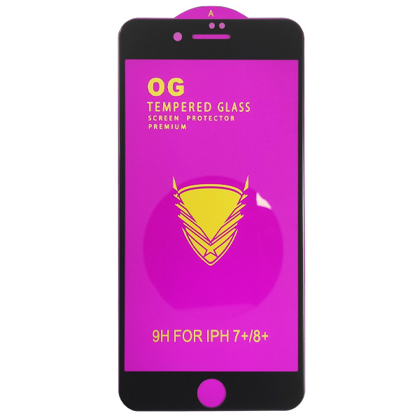Захисне скло Heaven OG для iPhone 7/8 Plus (0,2 mm) Black - 1