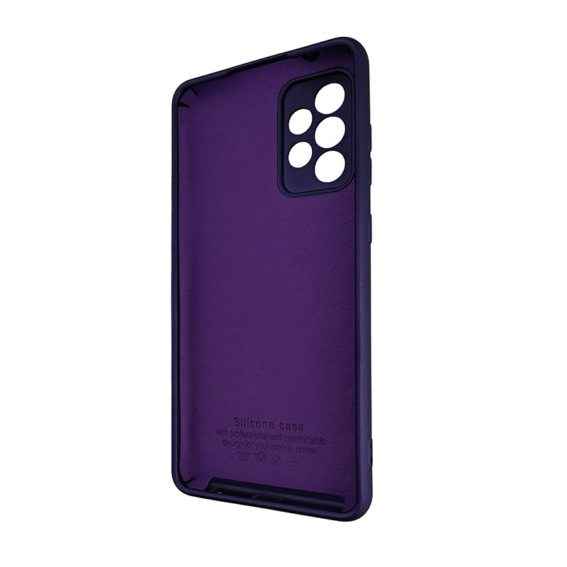 Чохол Silicone Case for Samsung A32 Purple (30) - 2
