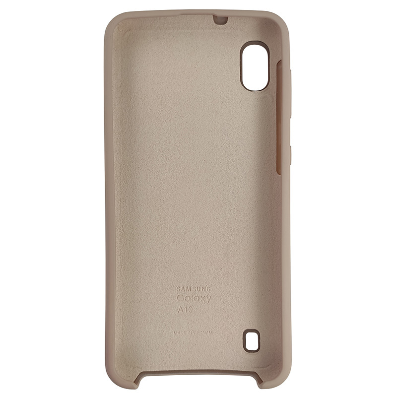 Чохол Silicone Case for Samsung A10 Sand Pink (19) - 3