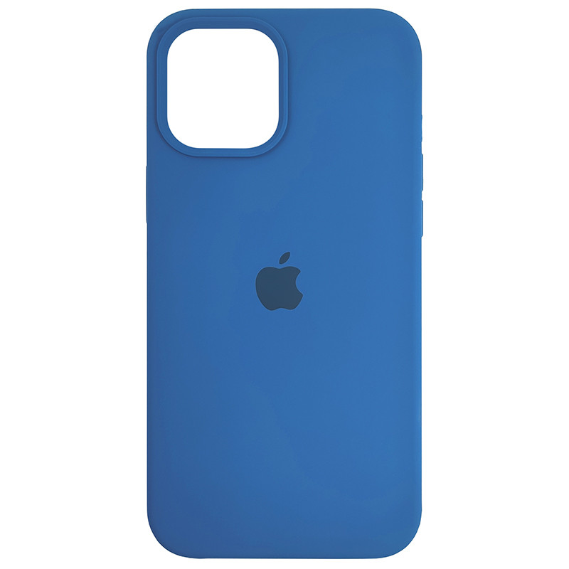 Чохол Copy Silicone Case iPhone 12 Pro Max Azure (38) - 1