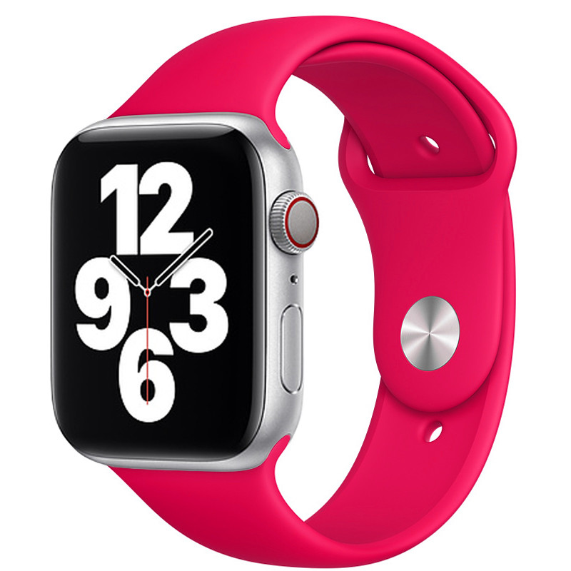 Ремінець для Apple Watch (42-44mm) Sport Band Hot Pink (47)  - 2