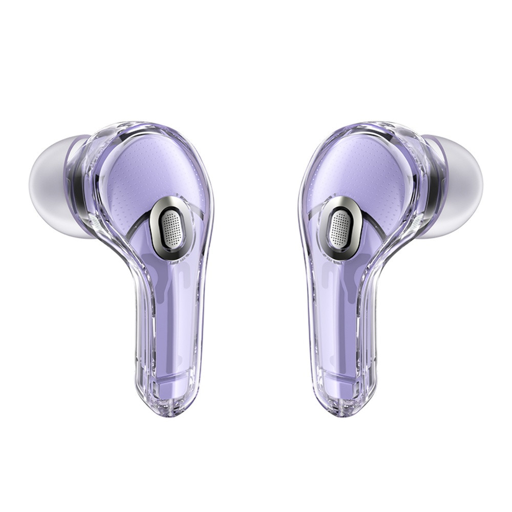 Безпровідна гарнітура Acefast T8 Crystal, Alfalfa Purple - 5