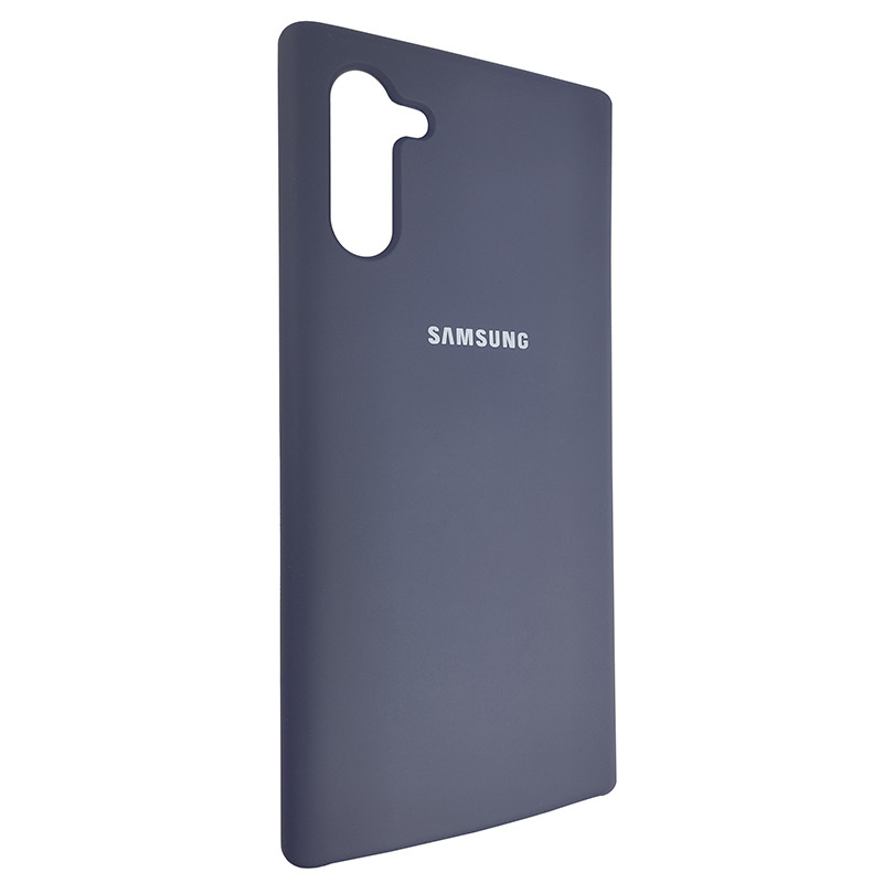 Чохол Silicone Case for Samsung Note 10 Midnight (8) - 2