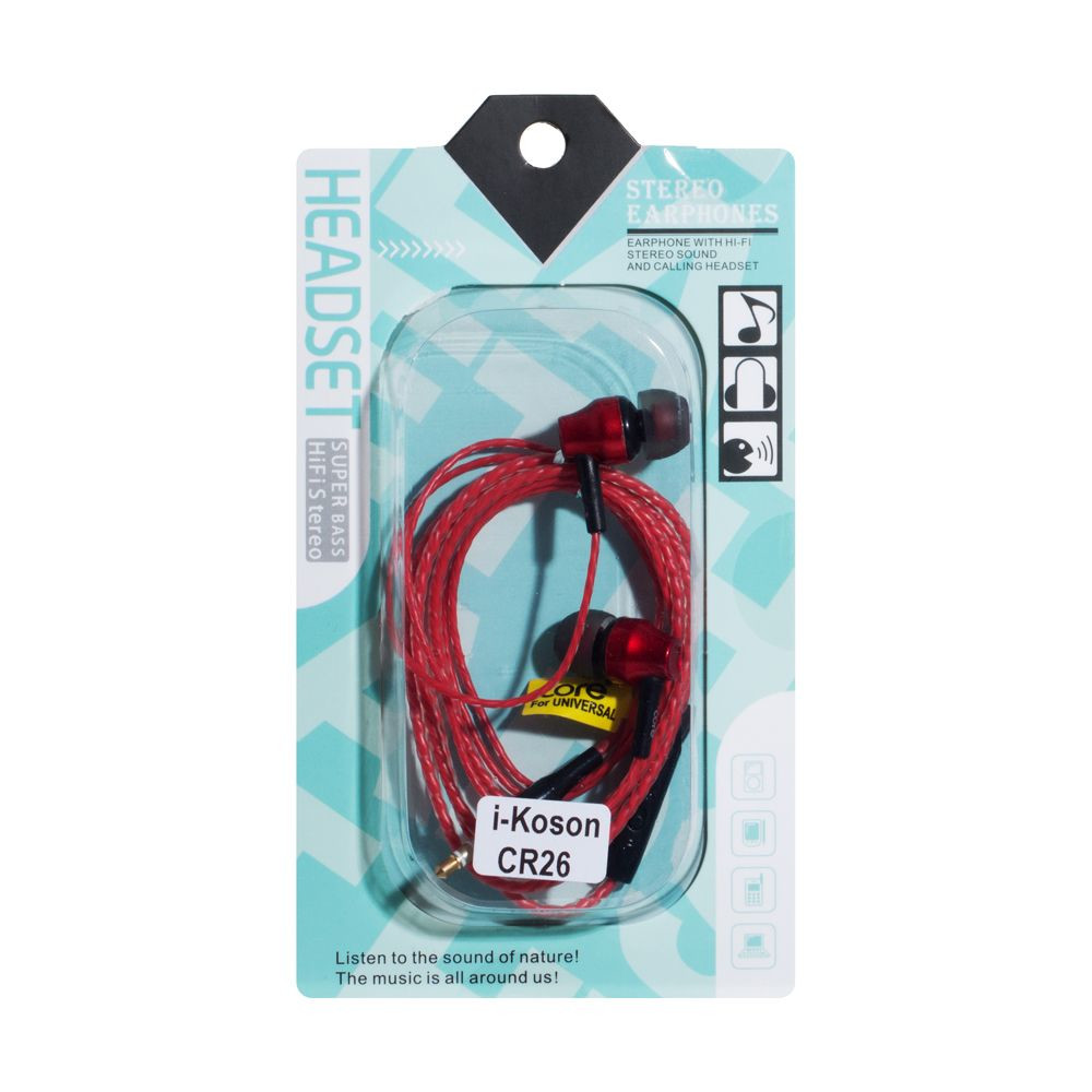 Гарнітура i-Koson i-CR-26 Black - 4