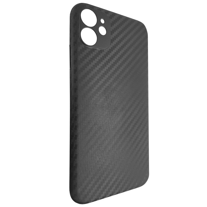 Чохол Anyland Carbon Ultra thin для Apple iPhone 11 Black - 1