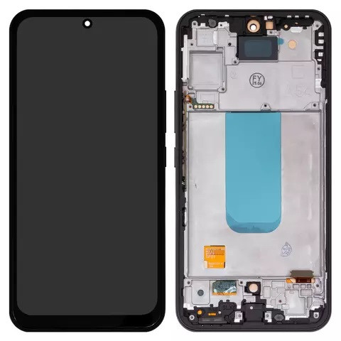 Дисплейний модуль для Samsung A546 Galaxy A54 5G, з рамкою, Сopy, TFT, Black - 1