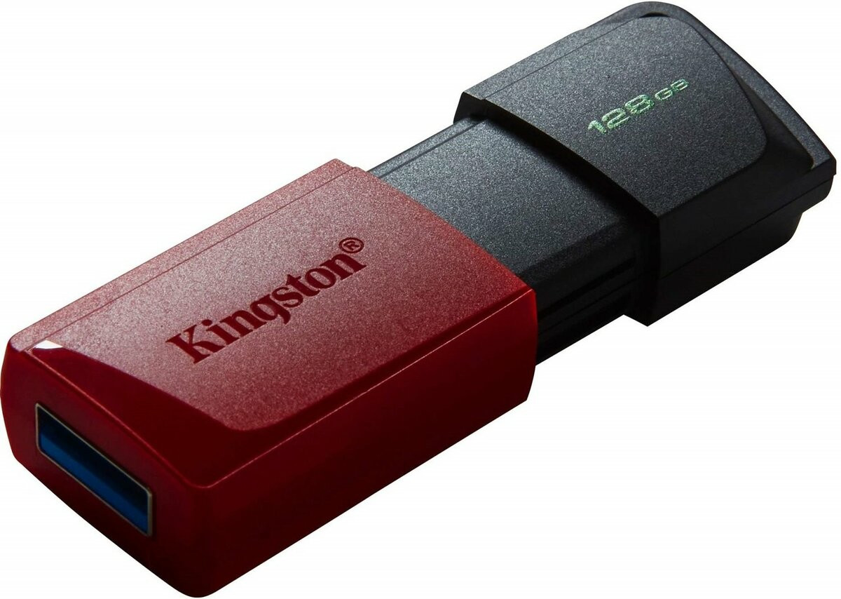 Флешка Kingston USB 3.2 DT Exodia M 128GB Black/Red - 3
