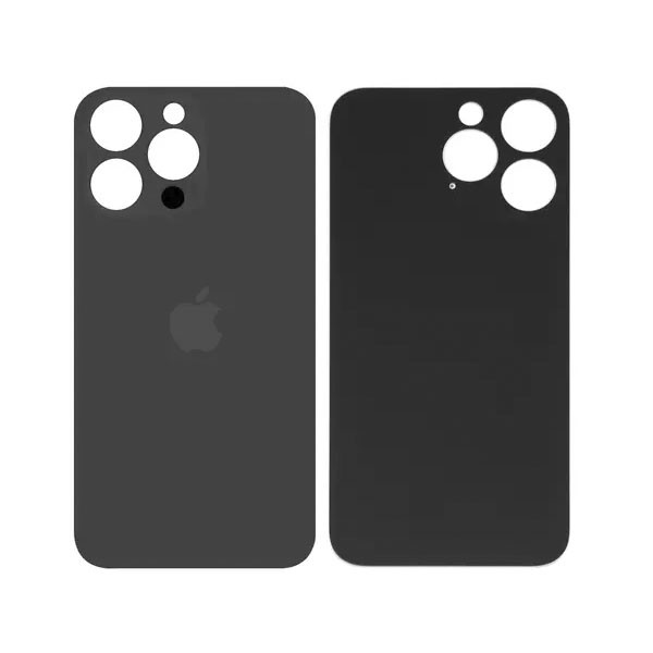Задня кришка для iPhone 14 Pro Max, Big Hole, Black - 1