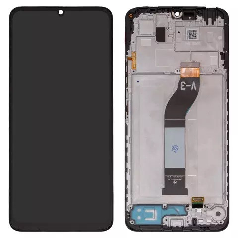 Дисплейний модуль для Xiaomi Redmi 13C, з рамкою, Original PRC, Black - 1