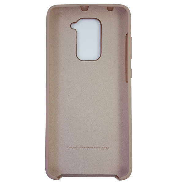 Чехол Silicone Case for Xiaomi Redmi Note 9 Sand Pink (19) - 3