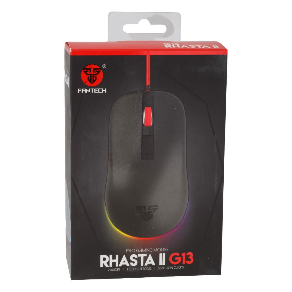 Комп'ютерна USB миша Fantech G13 Rhasta 2 Black - 1