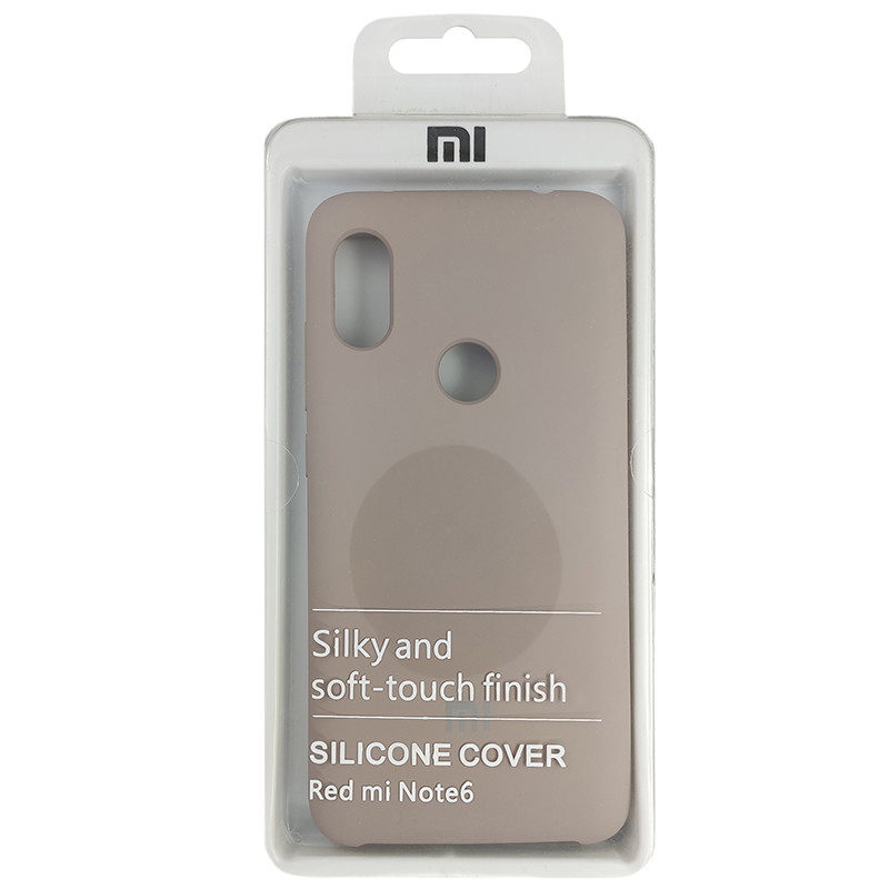 Чохол Silicone Case for Xiaomi Redmi Note 6 Pebble color (23) - 4