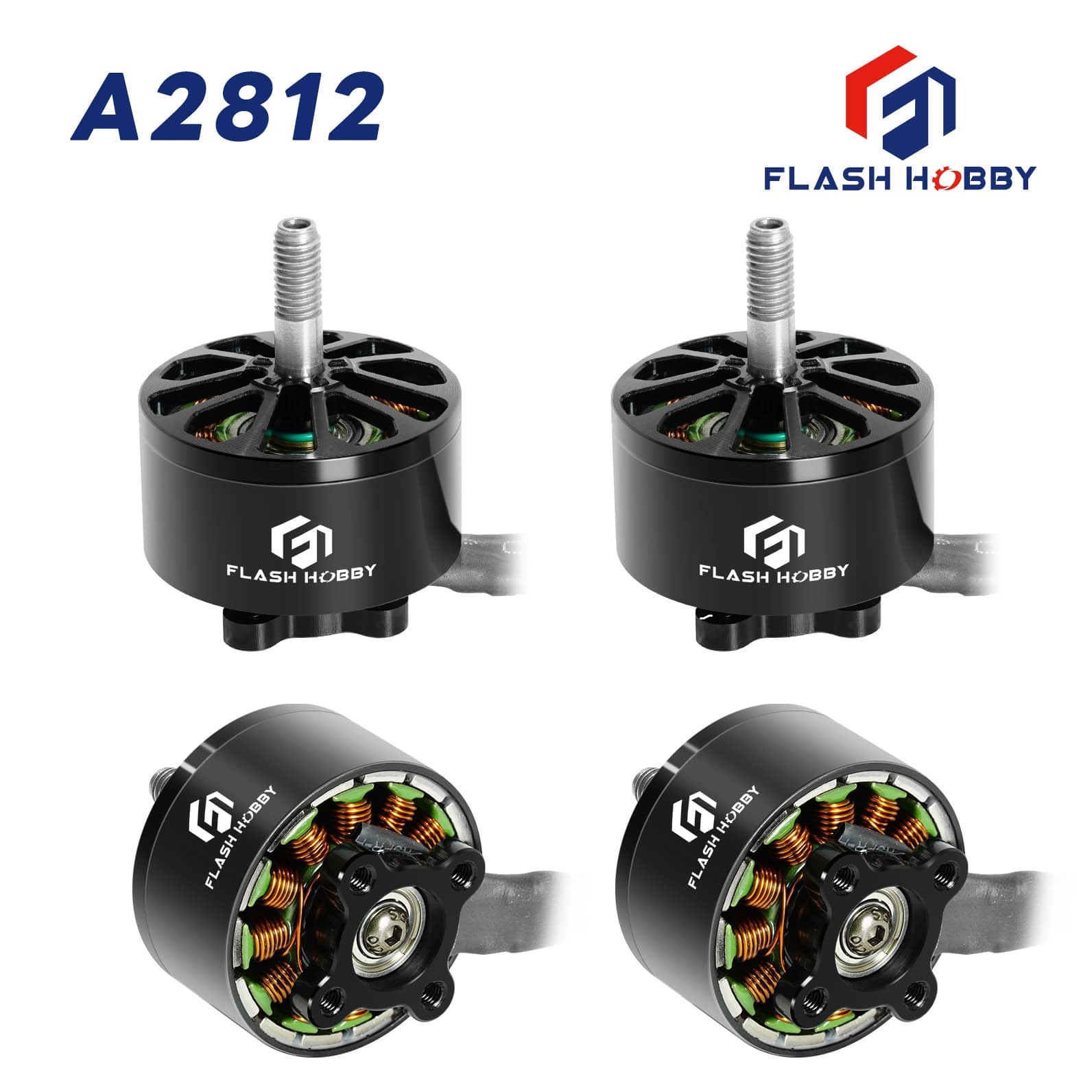 Електродвигун Arthur Flash Hobby A2812 900KV - 1