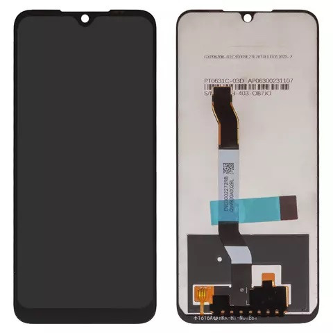 Дисплейний модуль для Xiaomi Redmi Note 8T, Service Pack, Black - 1