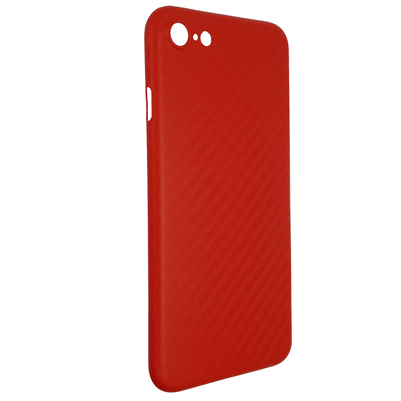 Чохол Anyland Carbon Ultra thin для Apple iPhone 7/8/SE Red - 1