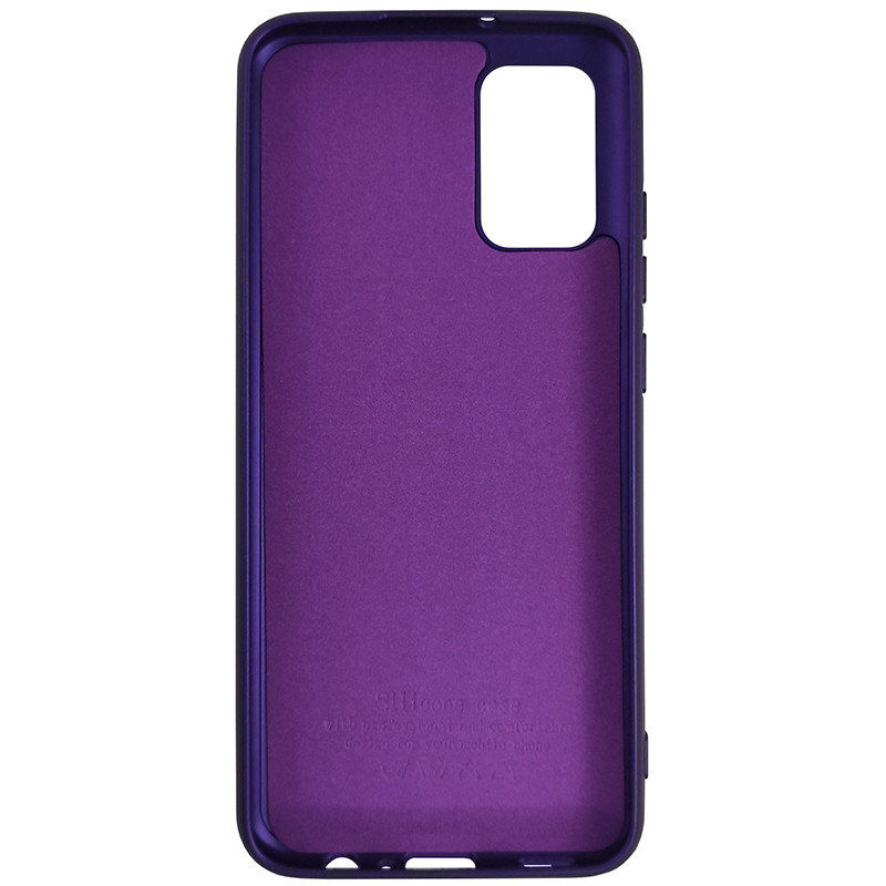 Чохол Silicone Case for Samsung A02s Purple (30) - 3