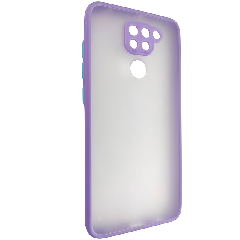 Чохол Totu Camera Protection для Xiaomi Redmi Note 9 Light Violet - 1