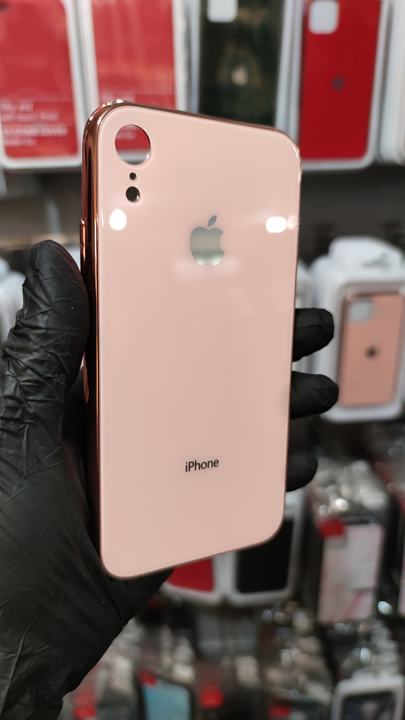 Чохол Glass Case для Apple iPhone XR Sand Pink - 2