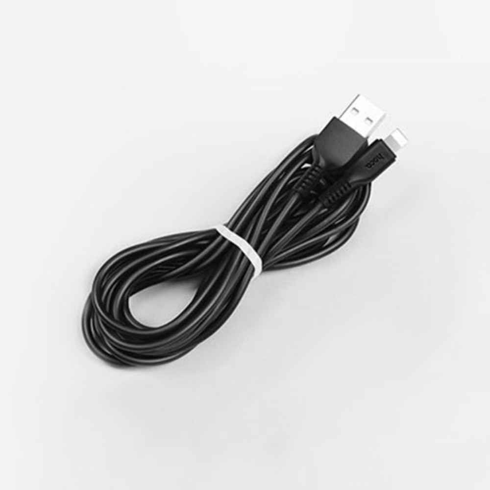 Кабель Hoco X20, Lightning, 3m, 2.4A, Black - 7