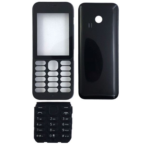 Корпус ААА Nokia 222 Black - 1