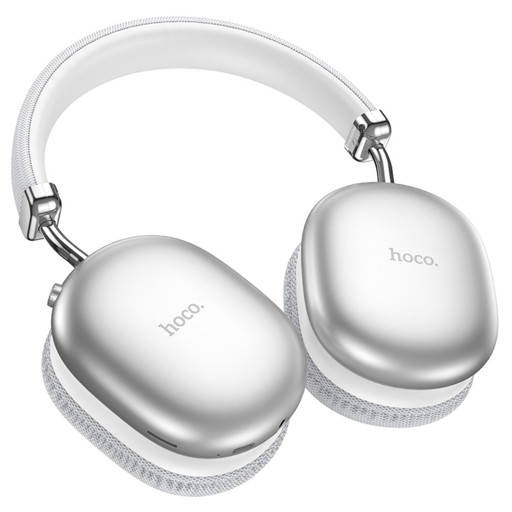 Безпровідна гарнітура Hoco W35 Max Joy, Silver - 8