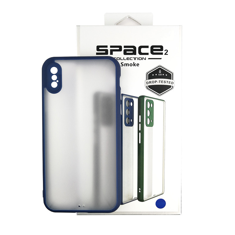 Чохол Space 2 Smoke Case for iPhone XS Blue - 1